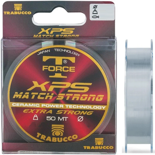 

Леска монофильная Trabucco T-Force Xps Match-Strong 50 м 0,06 мм (053-80-060)