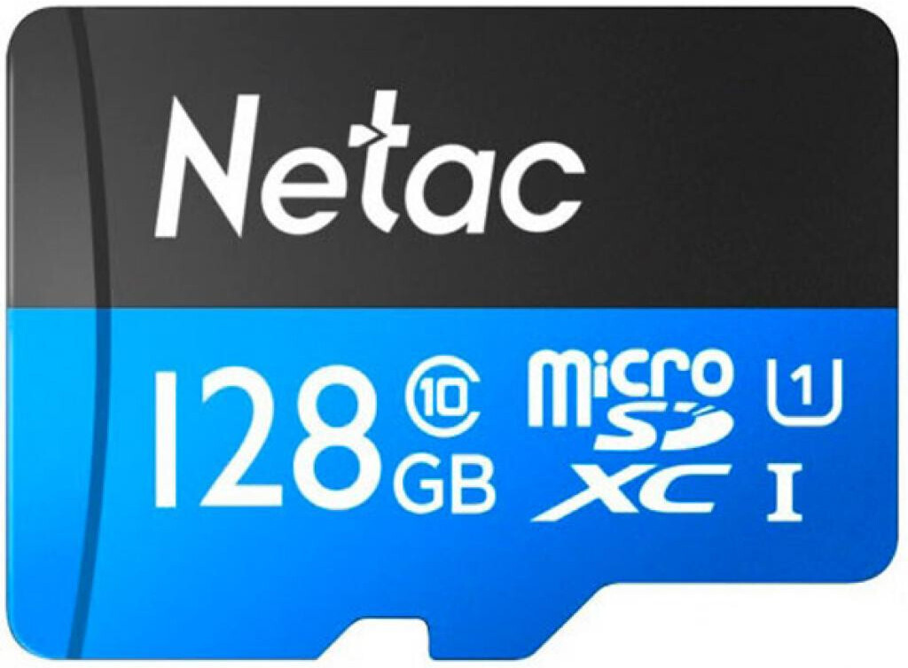 

Карта памяти Netac MicroSDXC128GB Class 10 UHS-I U1 P500 Standard + адаптер [NT02P500STN-128G-R], Карта памяти Netac MicroSDXC128GB Class 10 UHS-I U1 P500 Standard + адаптер NT02P500STN-128G-R