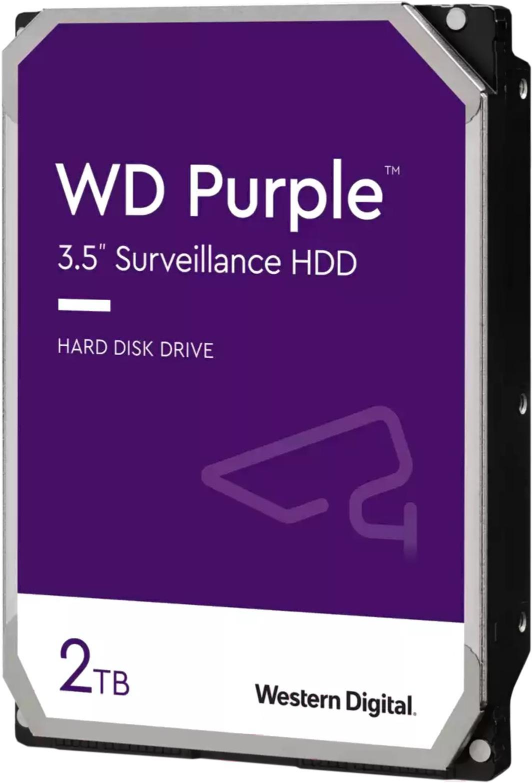 

Жесткий диск WD SATA 2TB 6GB/S 256MB Purple [WD22PURZ], Жесткий диск 2TB WD WD22PURZ