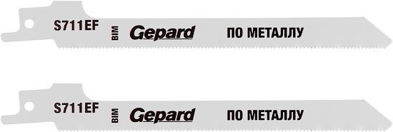 

Полотно для пилы GEPARD S 711EF 2шт [GP0614-23], Полотно для пилы GEPARD S 711EF 2шт GP0614-23