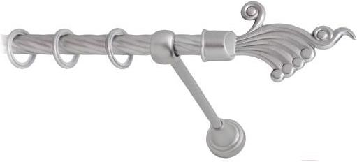 

Карниз Lm Decor Кения 023 1р витой 1.8м сатин, Кения 023 1р витой 16мм 1.8м