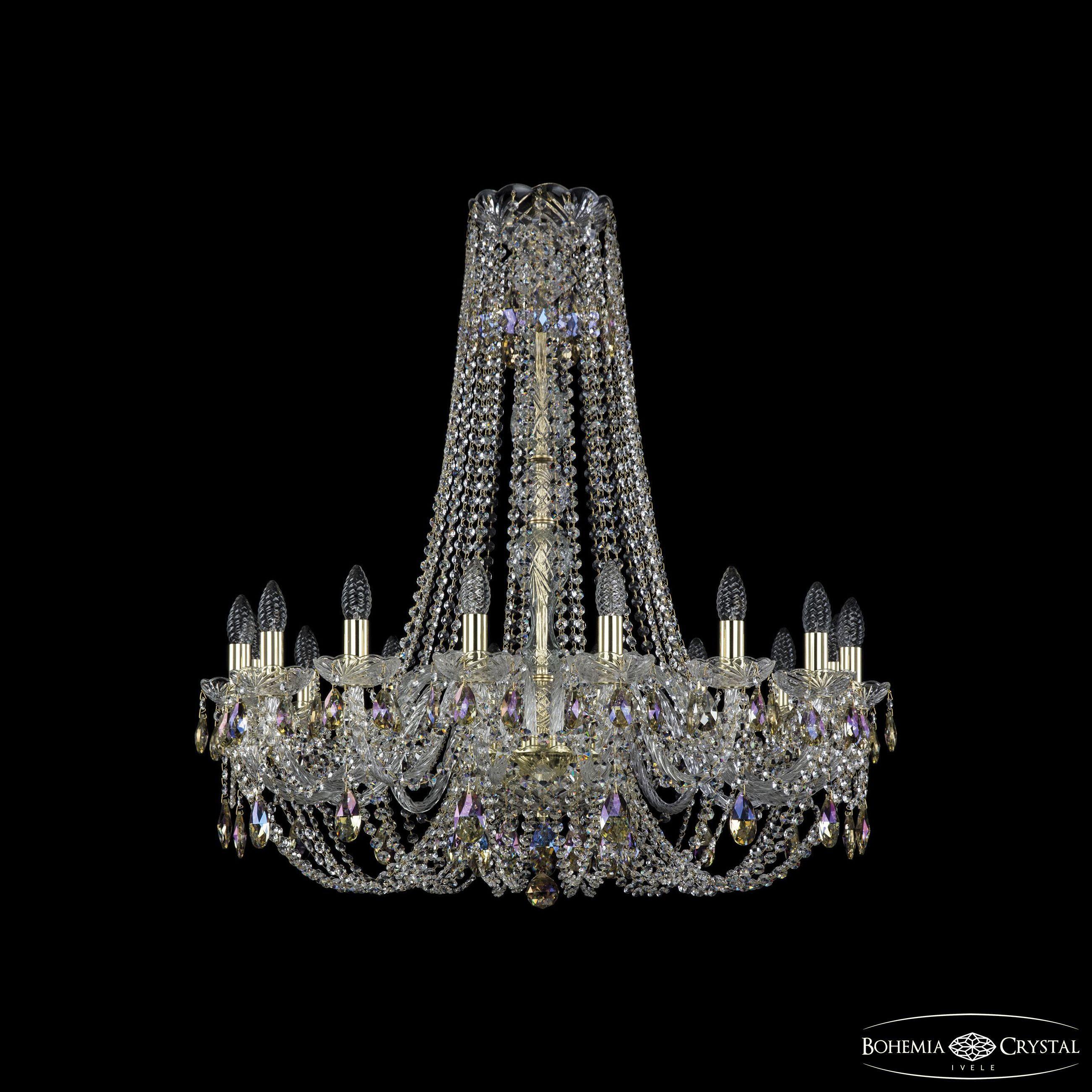 

Подвесная люстра Bohemia Ivele Crystal 1406/16/300/h-89 G K801