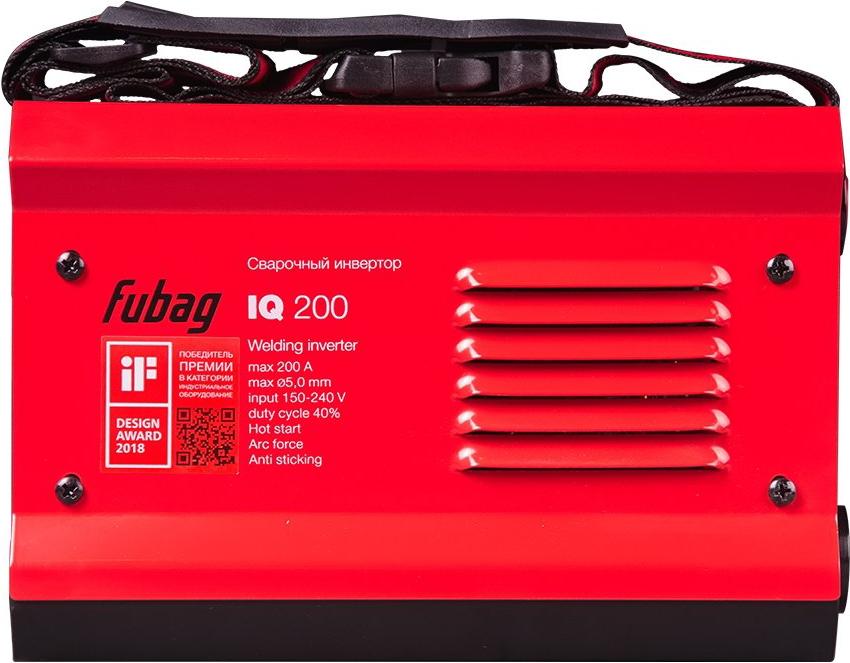 

Инвертор сварочный Fubag IQ 200 (38078), Сварочный инвертор Fubag IQ 200 38832
