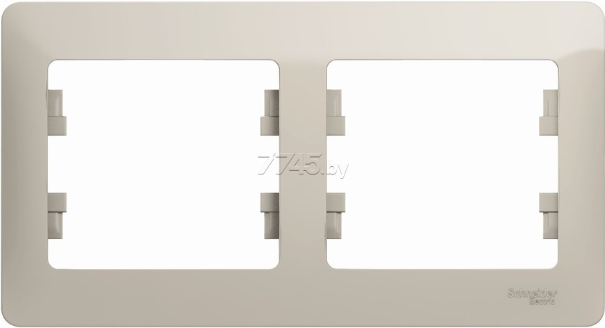 

Рамка для выключателя Schneider Electric Glossa GSL000902, Рамка Schneider Electric Glossa GSL000902
