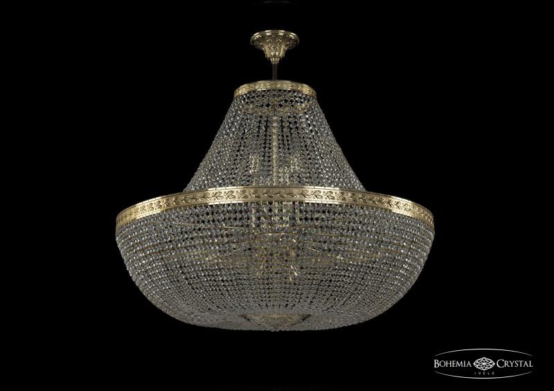 

Люстра на штанге Bohemia Ivele Crystal 19051/H1/90IV G