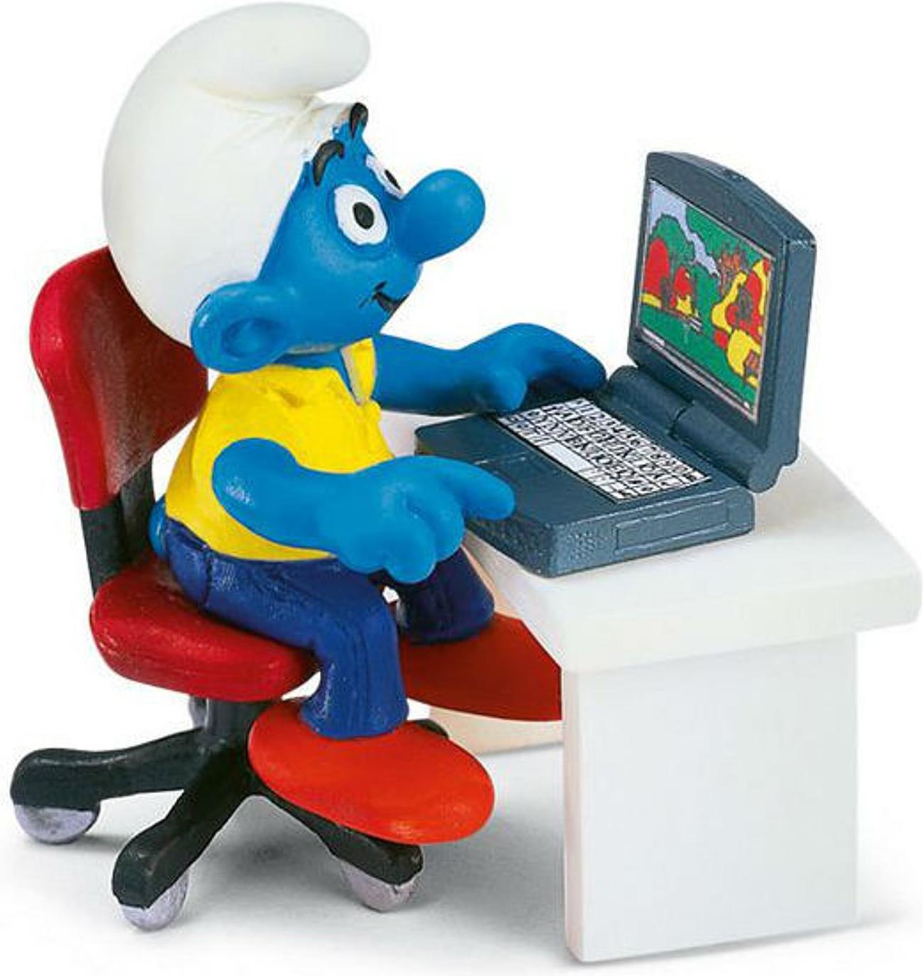 

Игрушка Schleich Гномик у компьютера [40263], Гномик у компьютера