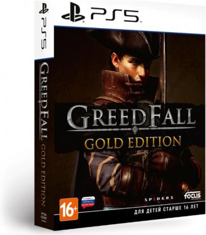 

Игра для приставки PlayStation GreedFall Gold Edition [3512899123922], GreedFall Gold Edition