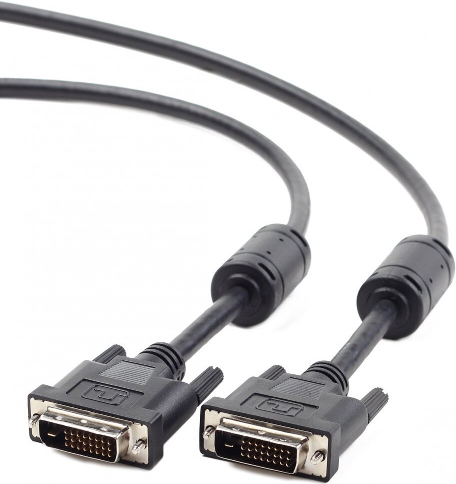 

Кабель Gembird CC-DVI2-BK-6, Кабель Cablexpert DVI-D CC-DVI2-BK-6
