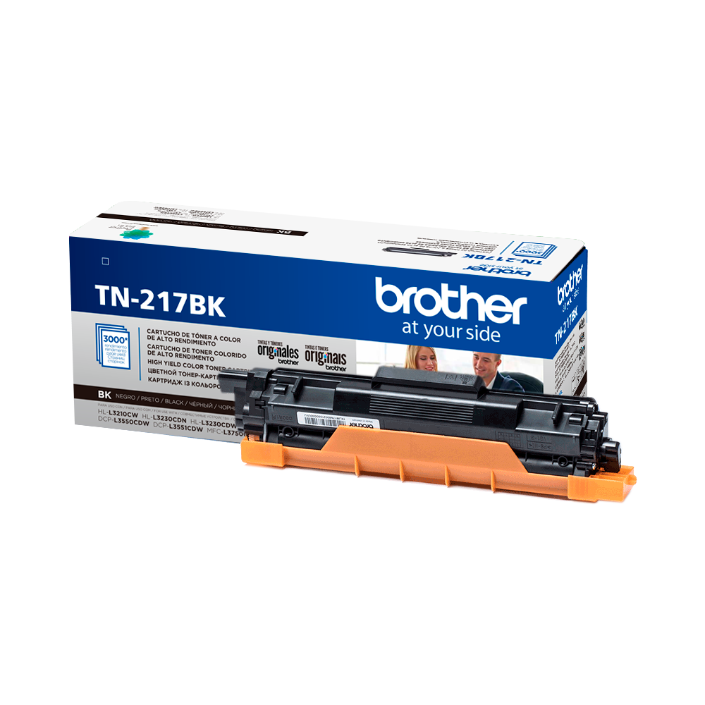 

Картридж Brother TN-217BK, Картридж Brother 3000 стр для MFC-L3770CDW,DCP-L3550CDW,HL-L3230CDW TN217BK черный