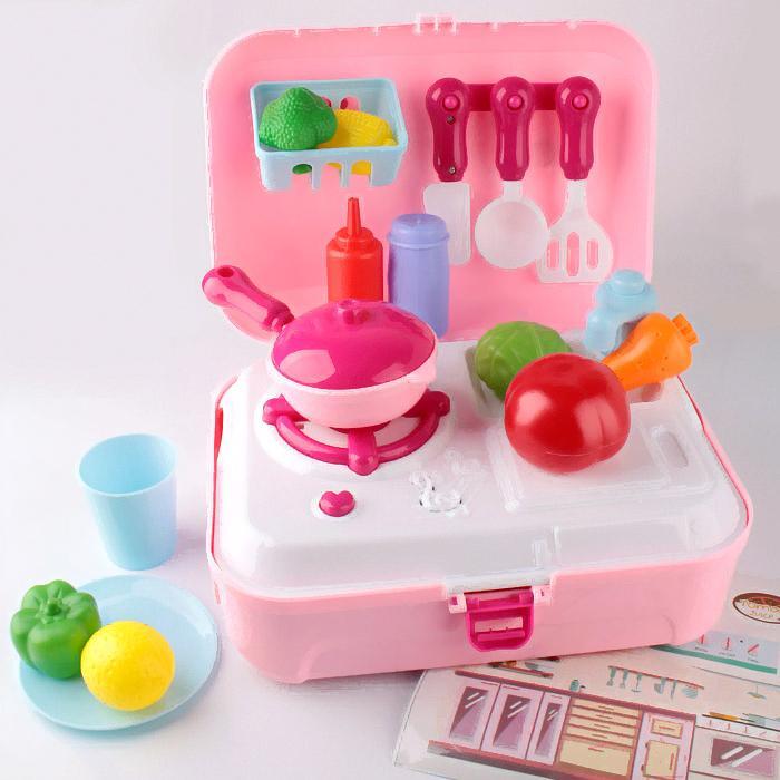 

Игровой набор Darvish Kitchen backpack DV-T-2635