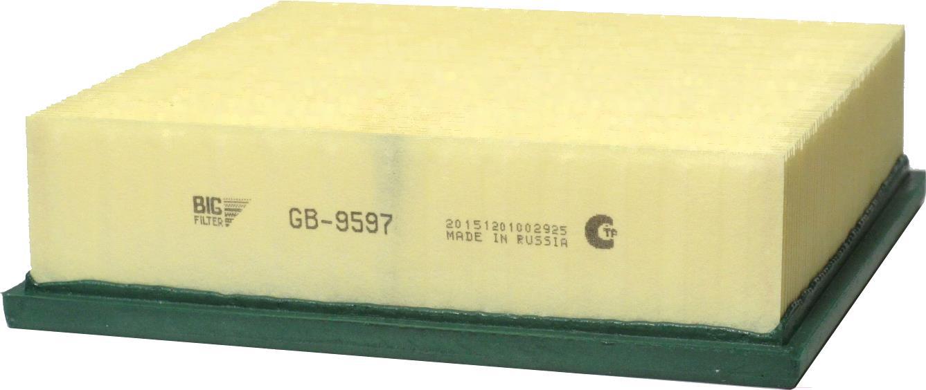 

Фильтр воздушный BIG Filter GB-9597, GB-9597