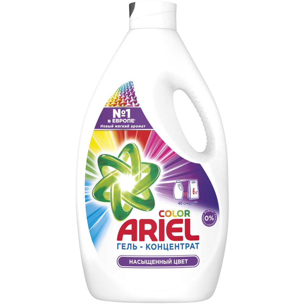 

Гель для стирки Ariel Color (2.6л), Гель для стирки Ariel Color 2.6л