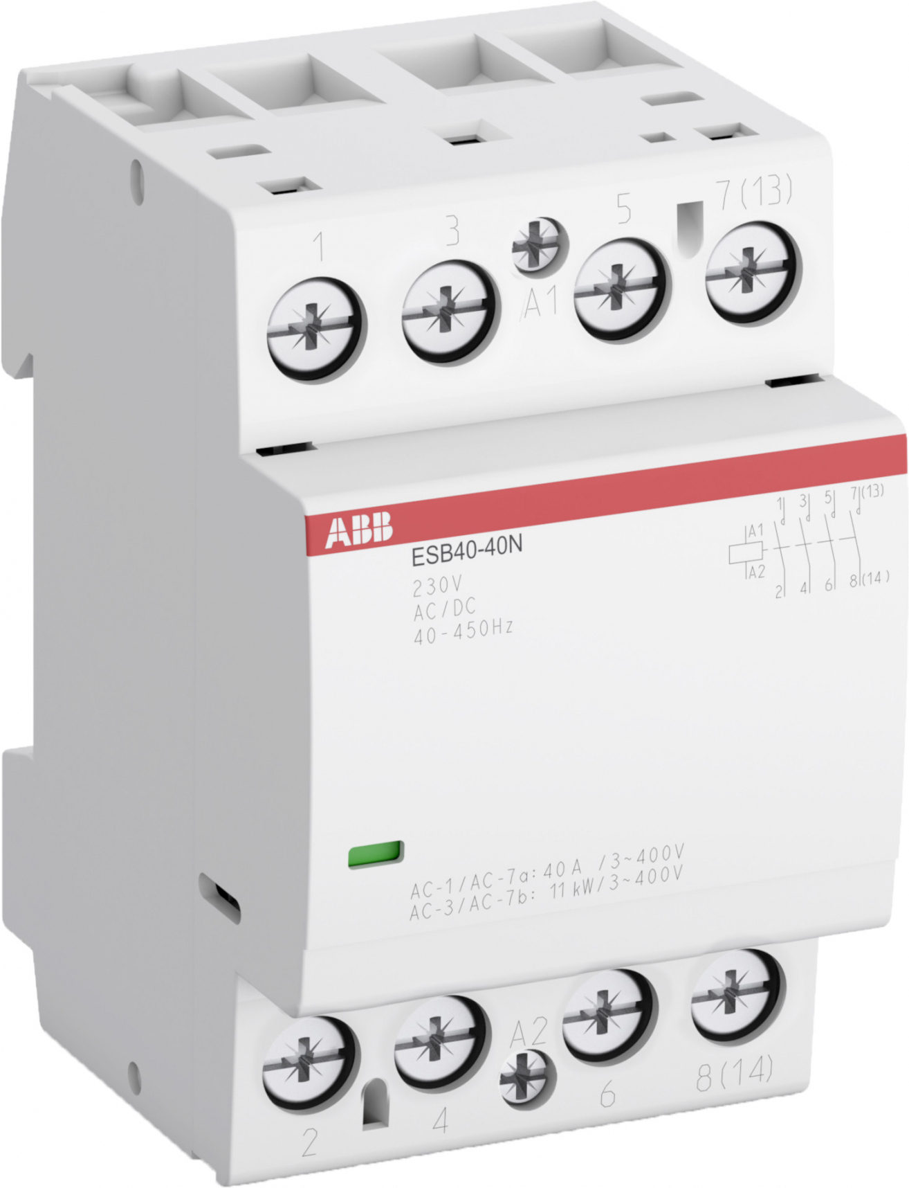 

Контактор модульный ABB ESB40-22N-06 (1SAE341111R0622)