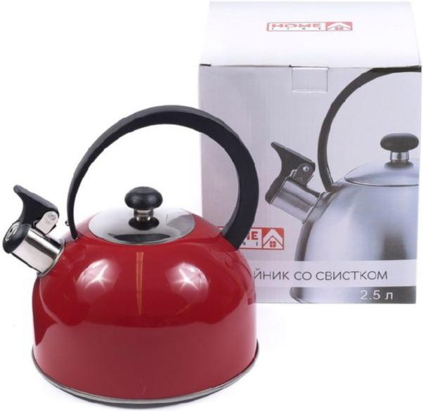 

Чайник Home line со свистком GS-04003C-2.5L, со свистком GS-04003C-2.5L