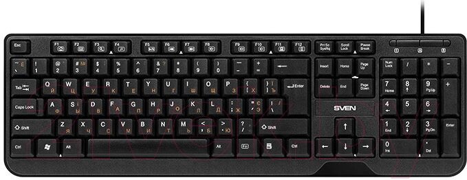 

Клавиатура SVEN KB-S305 Black, Клавиатура SVEN KB-S305
