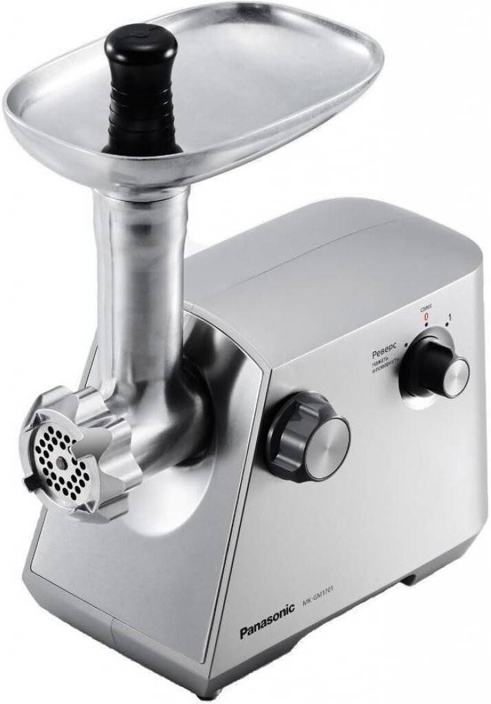 

Мясорубка электрическая Panasonic MK-GM1701STQ, Мясорубка Panasonic MK-GM1701STQ серебристый