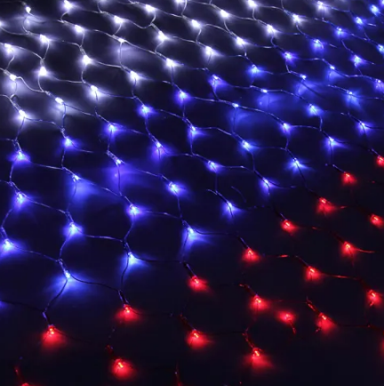 

Новогодняя гирлянда SnowHouse Сетка Российский триколор 240 LED [NTLD240-RT], Российский триколор 240 LED
