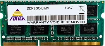 

Оперативная память Neo Forza DDR3 SODIMM 8Gb PC3-12800, DDR3 SODIMM 8Gb PC3-12800