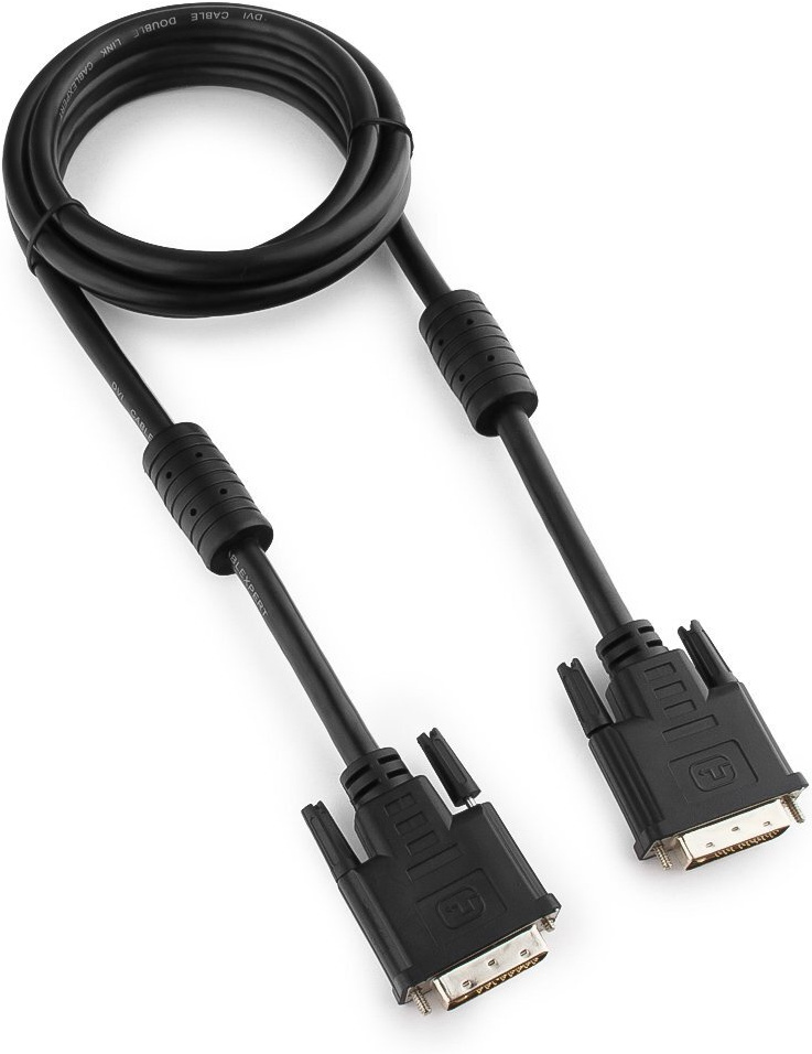 

Кабель для компьютера Cablexpert DVI-D single link Cablexpert CC-DVIL-BK-6, 19M/19M, 1.8м, CCS, черный, экран, феррит.кольца, чёрный [CC-DVIL-BK-6], Cablexpert DVI-D single link Cablexpert CC-DVIL-BK-6, 19M/19M, 1.8м, CCS, черный, экран, феррит.кольца, чё