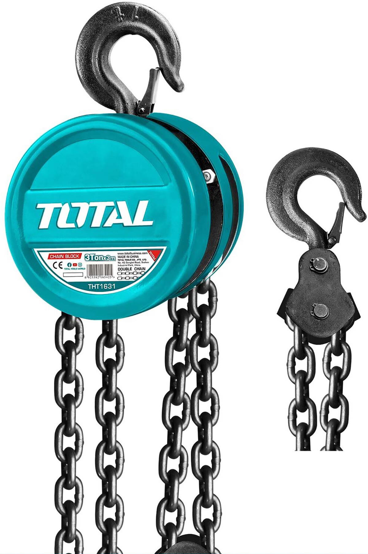 

Таль ручная цепная Total THT1631