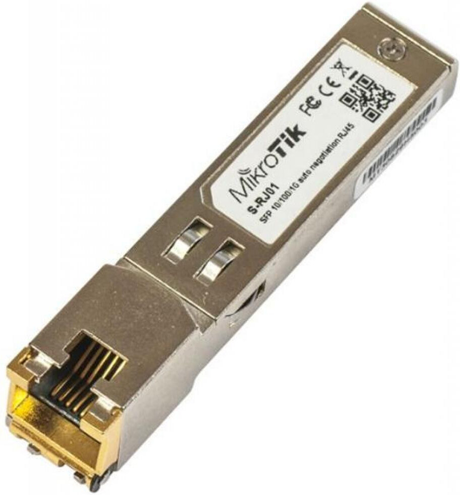 

Медиаконвертер Mikrotik S-RJ01, (MikroTik S-RJ01)