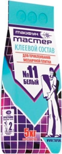 

Клеевая смесь Тайфун Клей для плитки Мастер №11 5кг