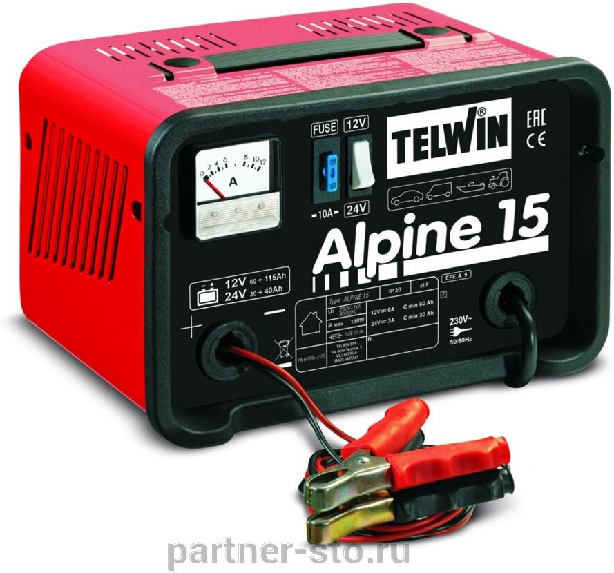 

Зарядное устройство для аккумулятора Telwin Alpine 15, Пуско-зарядное устройство Telwin Alpine 15 807544