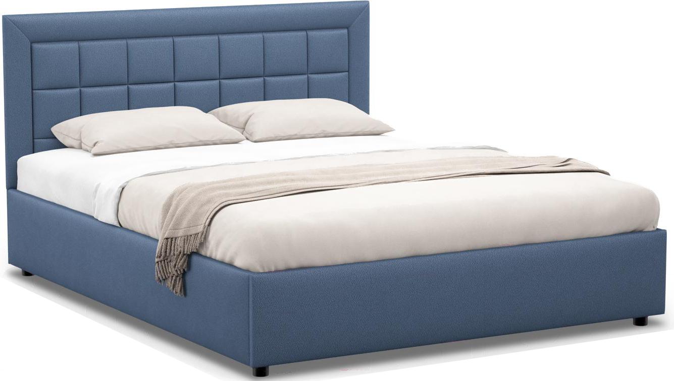 

Кровать Moon Trade Rion 1222 160х200 БМ рогожка синий [К002665], Кровать Moon Trade 1222 160х200 БМ рогожка К002665 синий