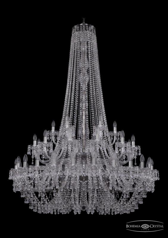 

Подвесная люстра Bohemia Ivele Crystal 1410/24+12+6/460/h-175/2d/Ni/V0300