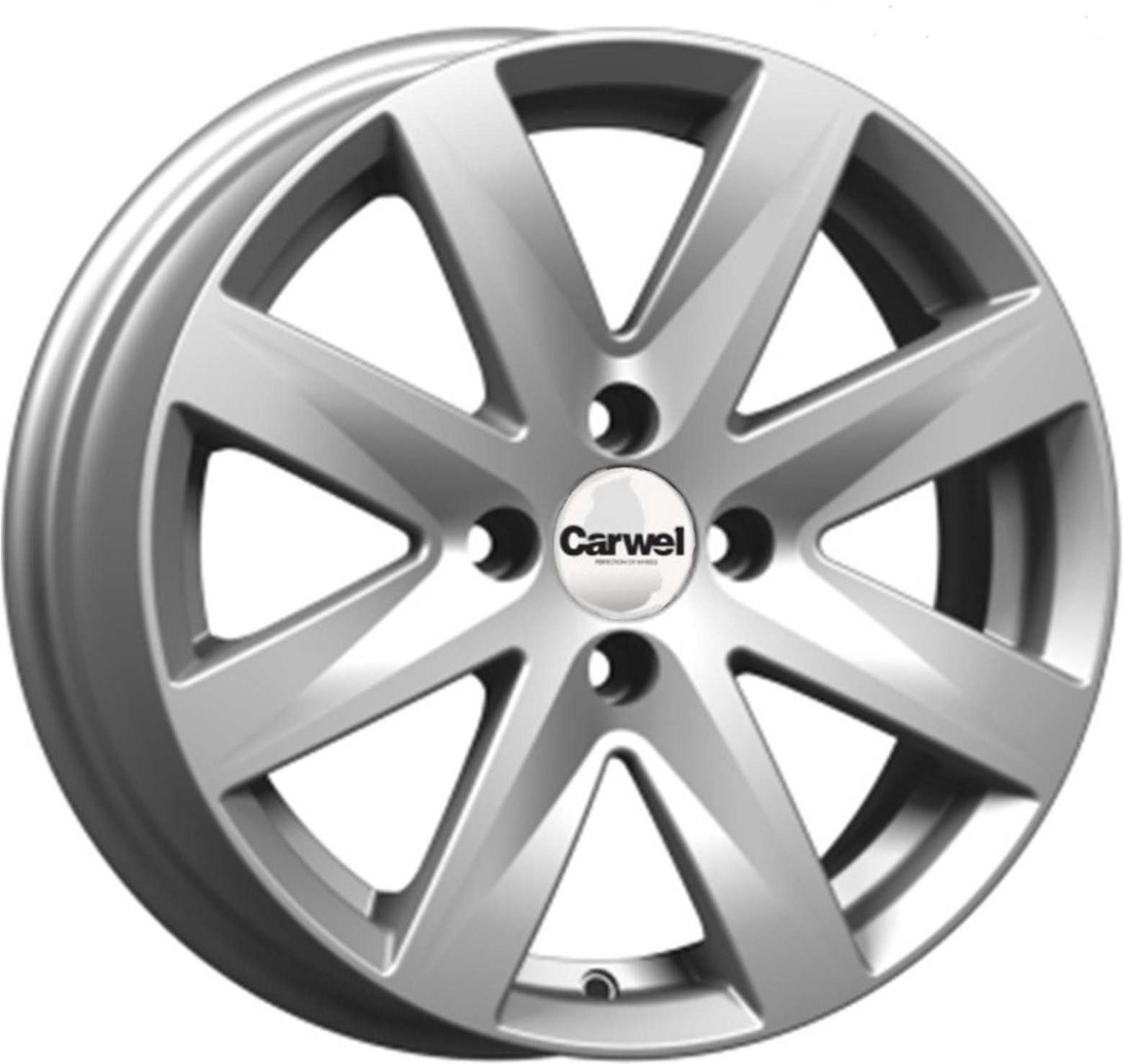 

Автомобильные диски Carwel Волго 6.0x15 4/100 ET40 d-60.1 SB (101850)