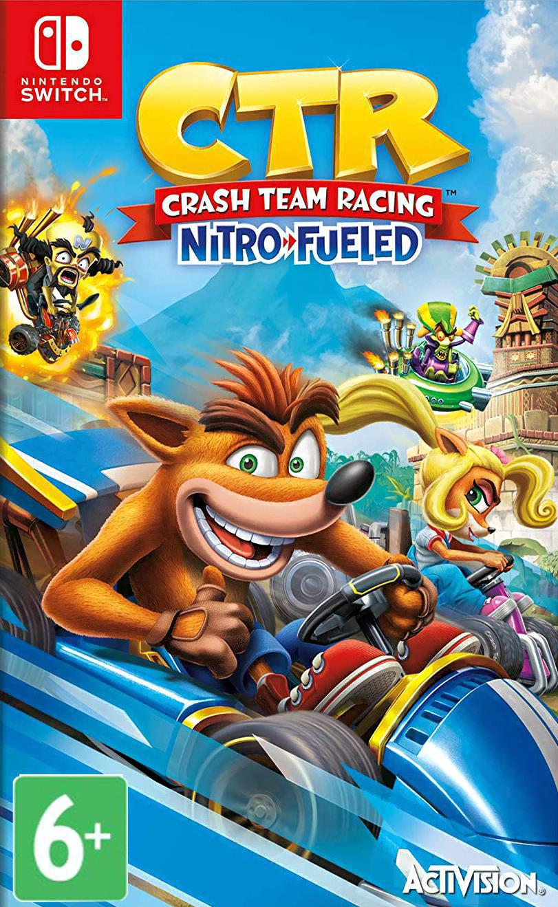

Игра для приставки Nintendo Crash Team Racing Nitro-Fueled [1CSC20003942], Crash Team Racing Nitro-Fueled