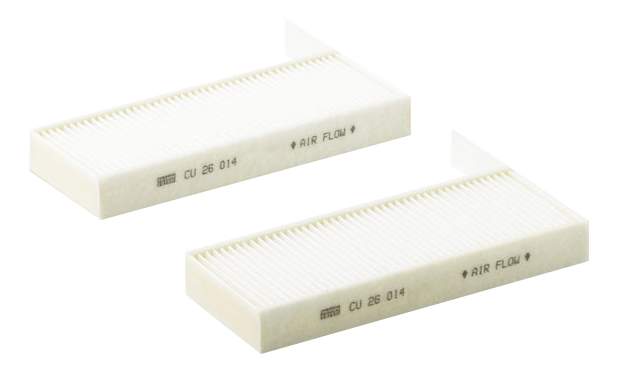 

Салонный фильтр Mann-Filter CU26014-2 (2шт), CU26014-2 (2шт)
