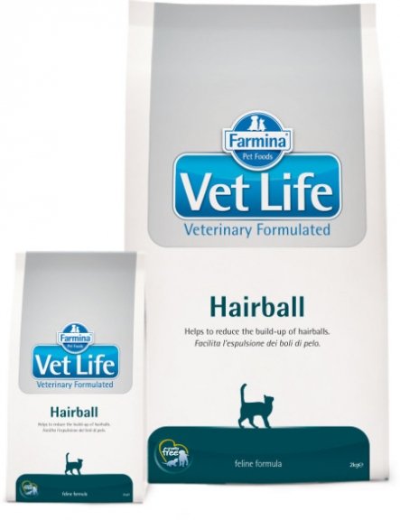 

Корм для кошек Farmina Vet Life Hairball 10 кг, Vet Life Hairball 10 кг