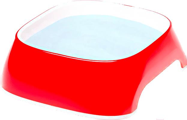 

Миска (кормушка) Ferplast Glam Small 0.4л красный, Glam Small 0.4л