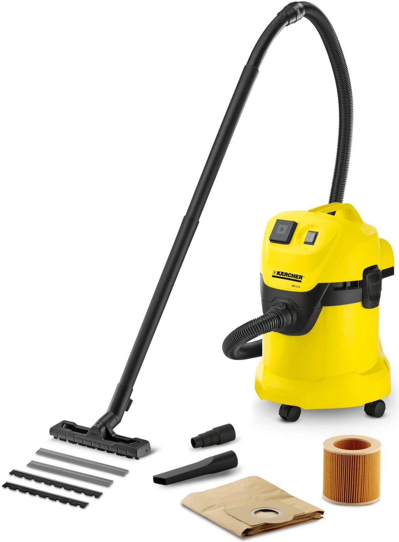 

Пылесос Karcher WD 3P Yellow [1.629-880.0], WD 3P