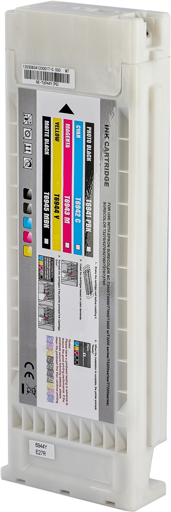 

Картридж струйный Sakura Printing C13T694400 аналог T6944 Yellow (SIC13T694400)