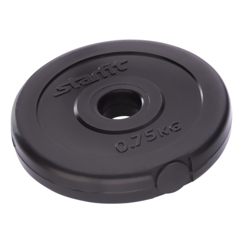 

Диск для штанги Starfit BB-203 0,75 кг черный