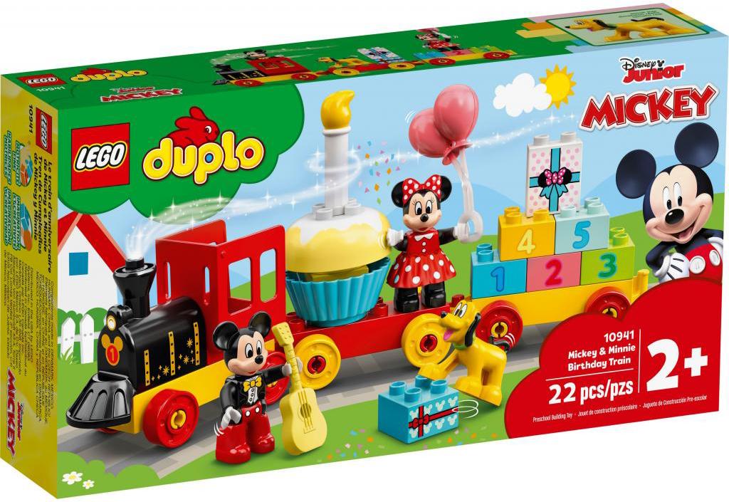 

Конструктор LEGO DUPLO Disney Праздничный поезд Микки и Минни [10941], DUPLO Disney Праздничный поезд Микки и Минни