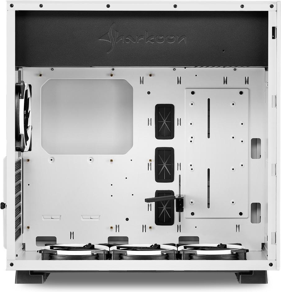 

Корпус для компьютера Sharkoon Pure Steel RGB led белый, Pure Steel RGB led