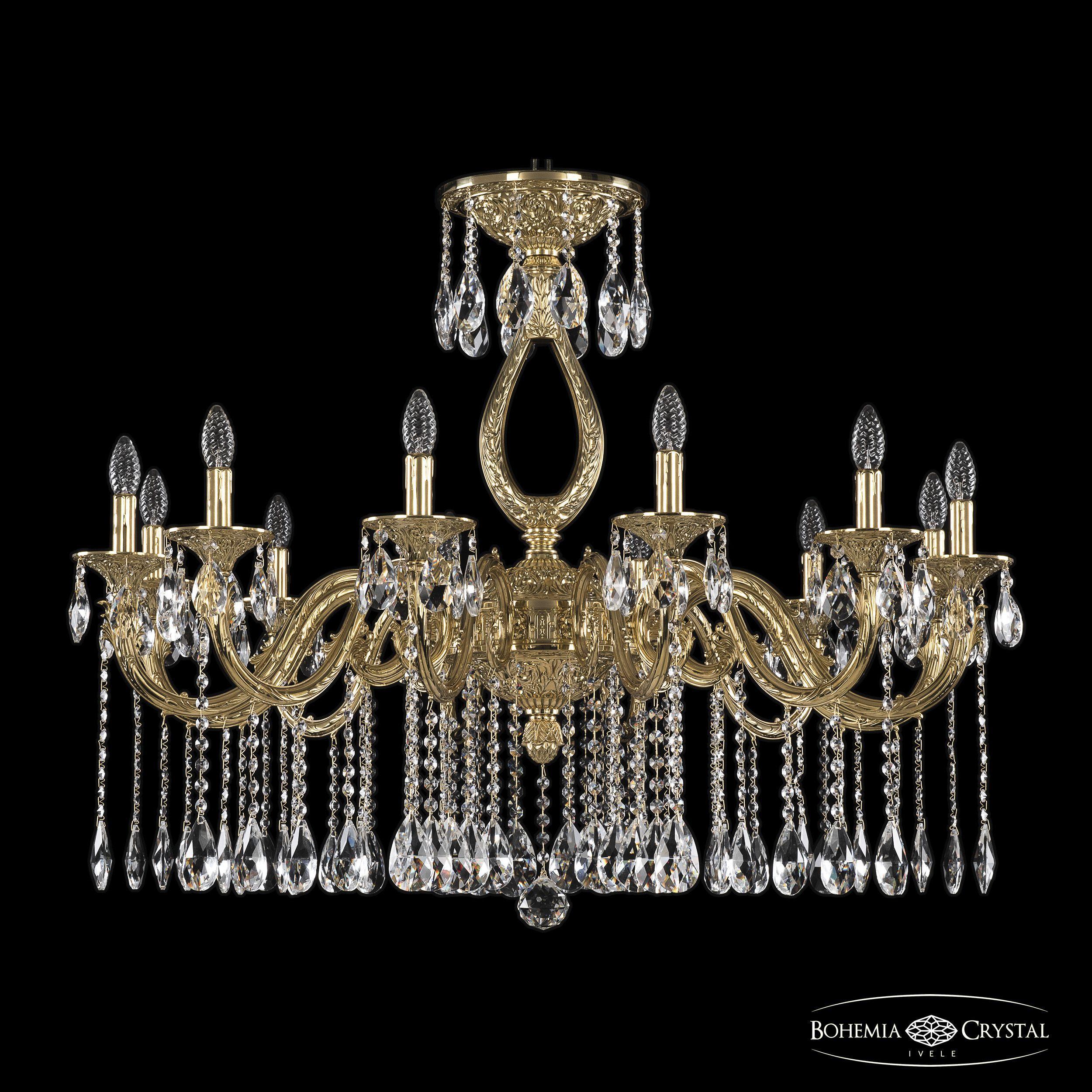 

Подвесная люстра Bohemia Ivele Crystal 71301/12/360 A G