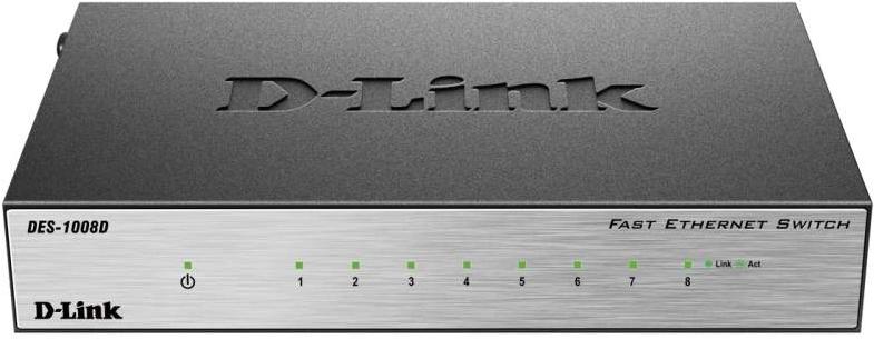 

Коммутатор D-Link DES-1008D/L2A, DES-1008D/L2A