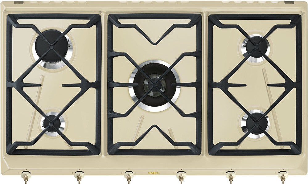 

Варочная панель Smeg SRV896POGH, Варочная панель Smeg SRV896POGH Cream