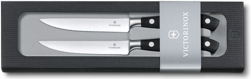 

Кухонный нож Victorinox Набор ножей Forged Steak 2 шт (коробка) черный [7.7242.2W], Кухонный нож Victorinox Набор ножей Forged Steak 2 шт (коробка) 7.7242.2W черный