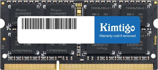

Оперативная память Kimtigo DDR3L 4Gb KMTS4G8581600