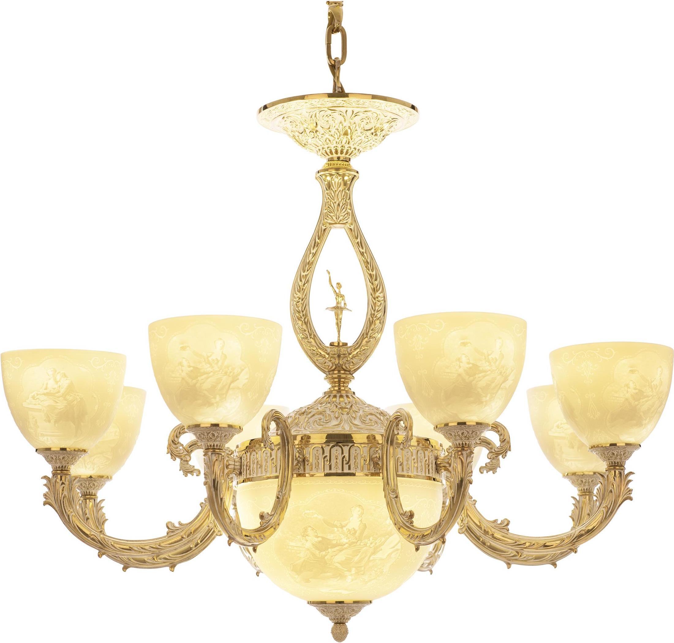 

Подвесная люстра Bohemia Ivele Crystal 71409P/8/210 GW P1 U Pair FD2M