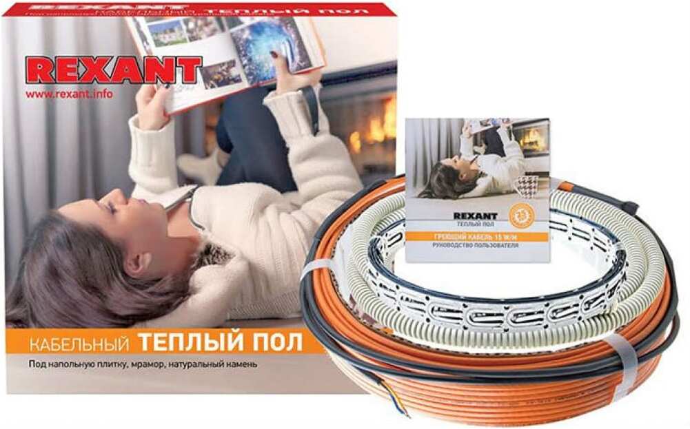 

Нагревательный кабель Rexant Standard RND-140-2100 (140 м 2100 Вт)