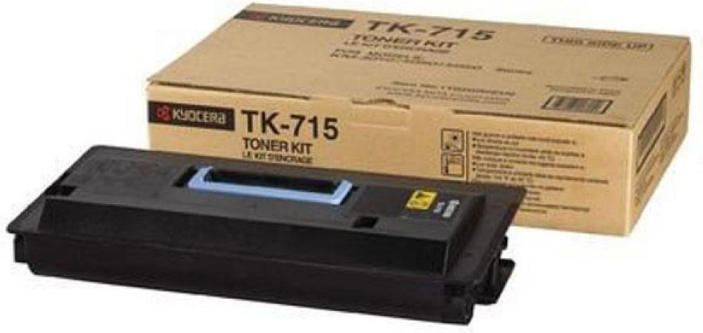 

Картридж для принтера Kyocera TK-715, Тонер Картридж Kyocera TK-715 черный (1T02GR0EU0)