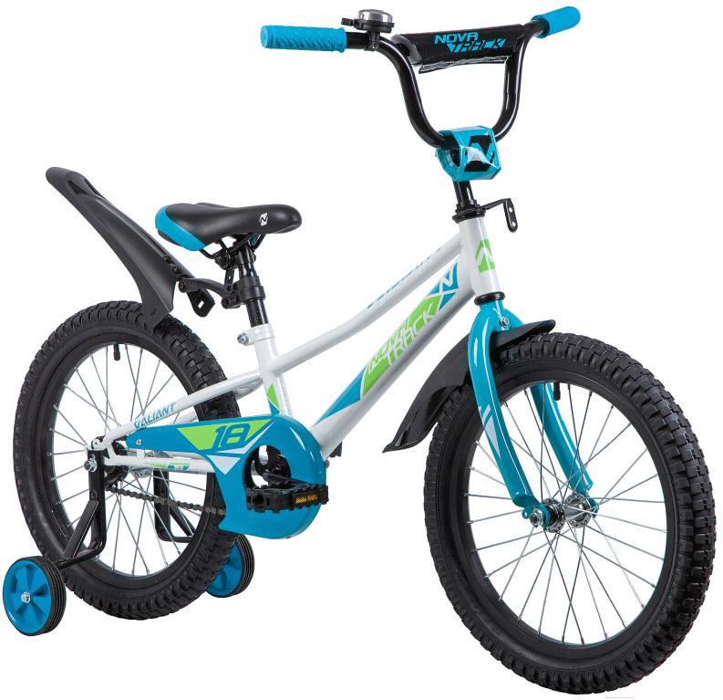 

Велосипед детский Novatrack Valiant 18'' 2019 белый [183VALIANT.WT9], Valiant 18