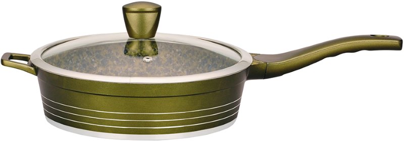 

Кастрюля Winner WR-8168 Green Stone 26см, WR-8168 Green Stone 26см