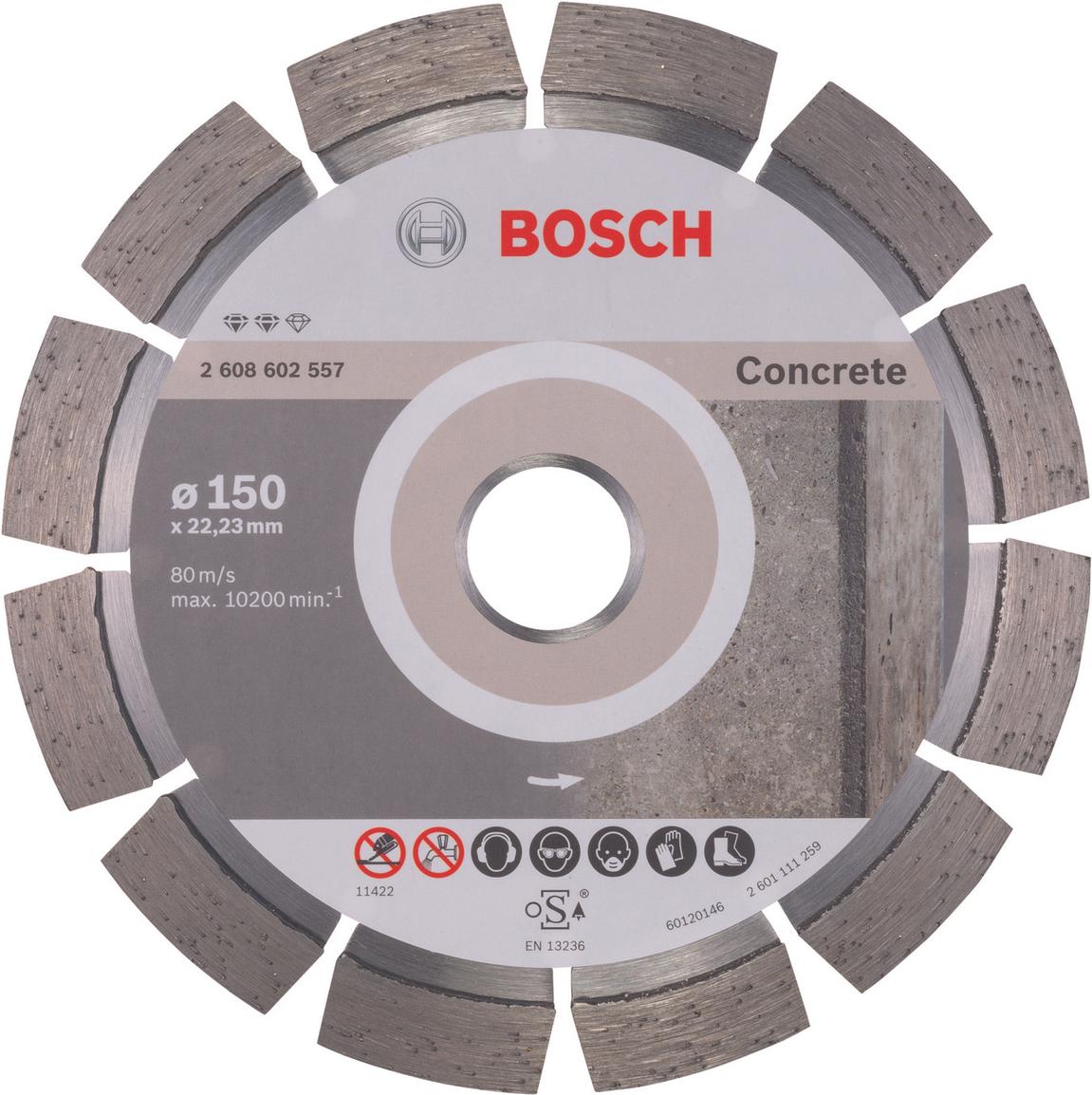 

Алмазный диск Bosch Expert for Concrete 150-22.23 [2.608.602.557], Expert for Concrete 150-22.23